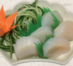 132 Jakobsmuscheln Sashimi